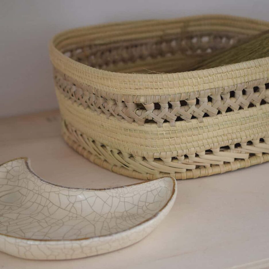 Corbeilles tressées en fibres végétales Finca Home - Ambiance 8