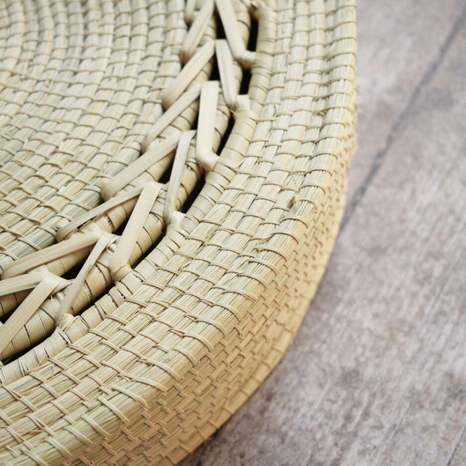 Sac rond demi-lune en palmier Finca Home