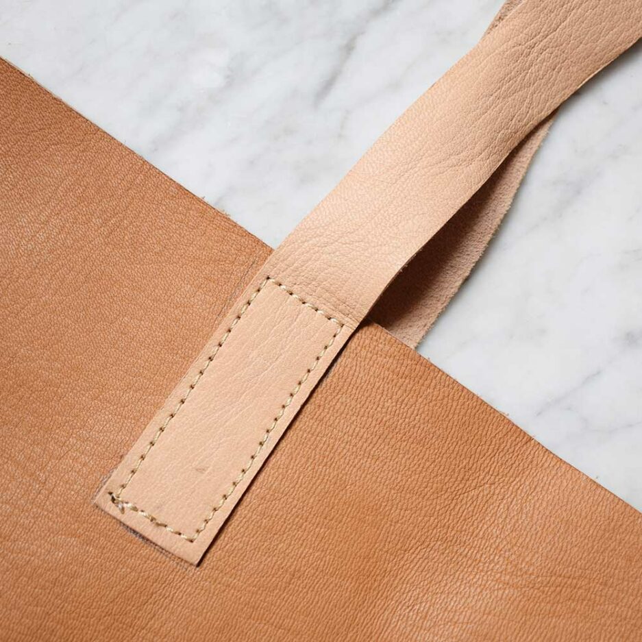 Tote bag en cuir Sac en cuir artisanal Finca Home