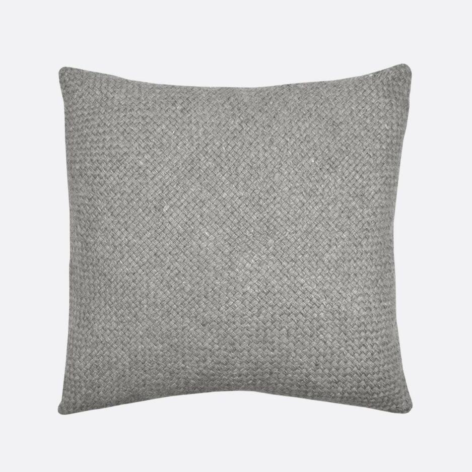 Coussin ethnique carré 50x50 gris Finca Home