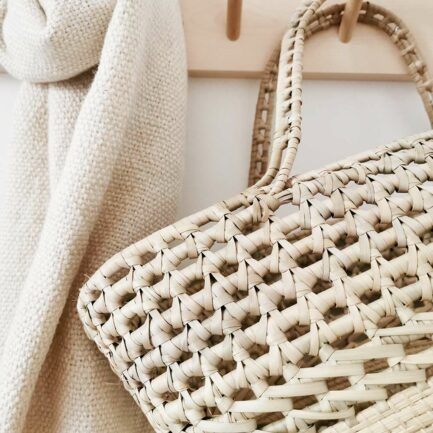 Panier tressé L