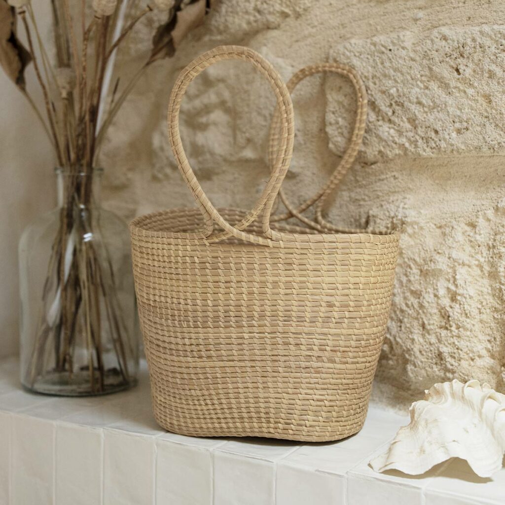 BOGATECO Panier De Jardin Panier Cadeau 40 X 33 Cm | Panier Décoratif | Panier De Rangement
