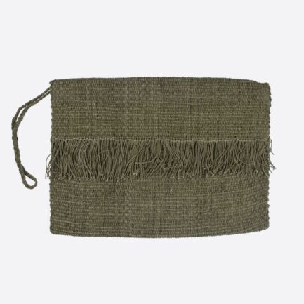Pochette plate kaki