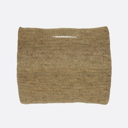 Sac pochette paille