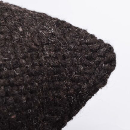 Coussin noir 50x50