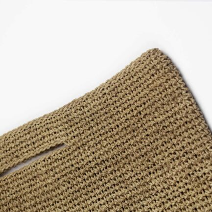 Sac pochette paille