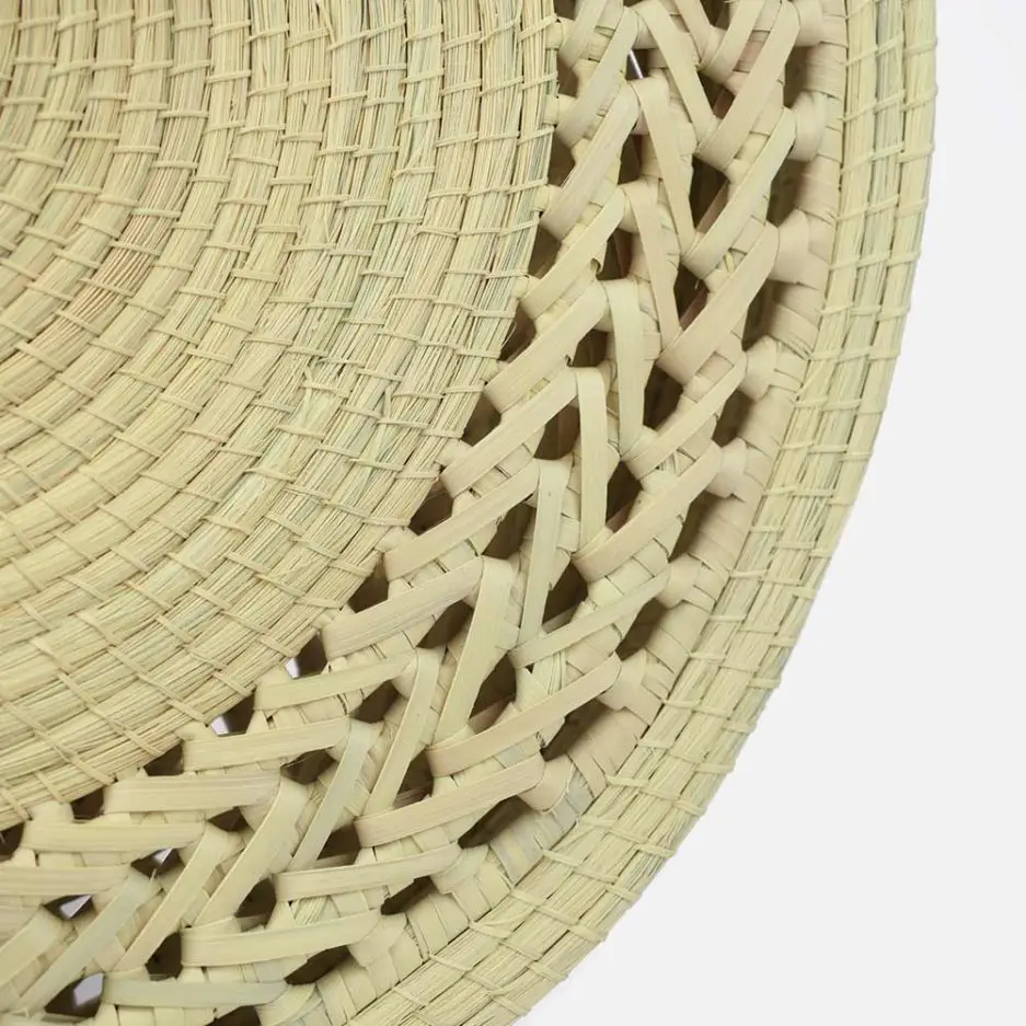 Cabas rond en palmier tressé Agustina Finca Home - Zoom