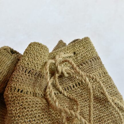 Sac bourse paille