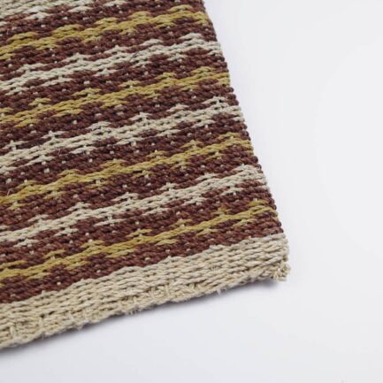 Trousse plate marron