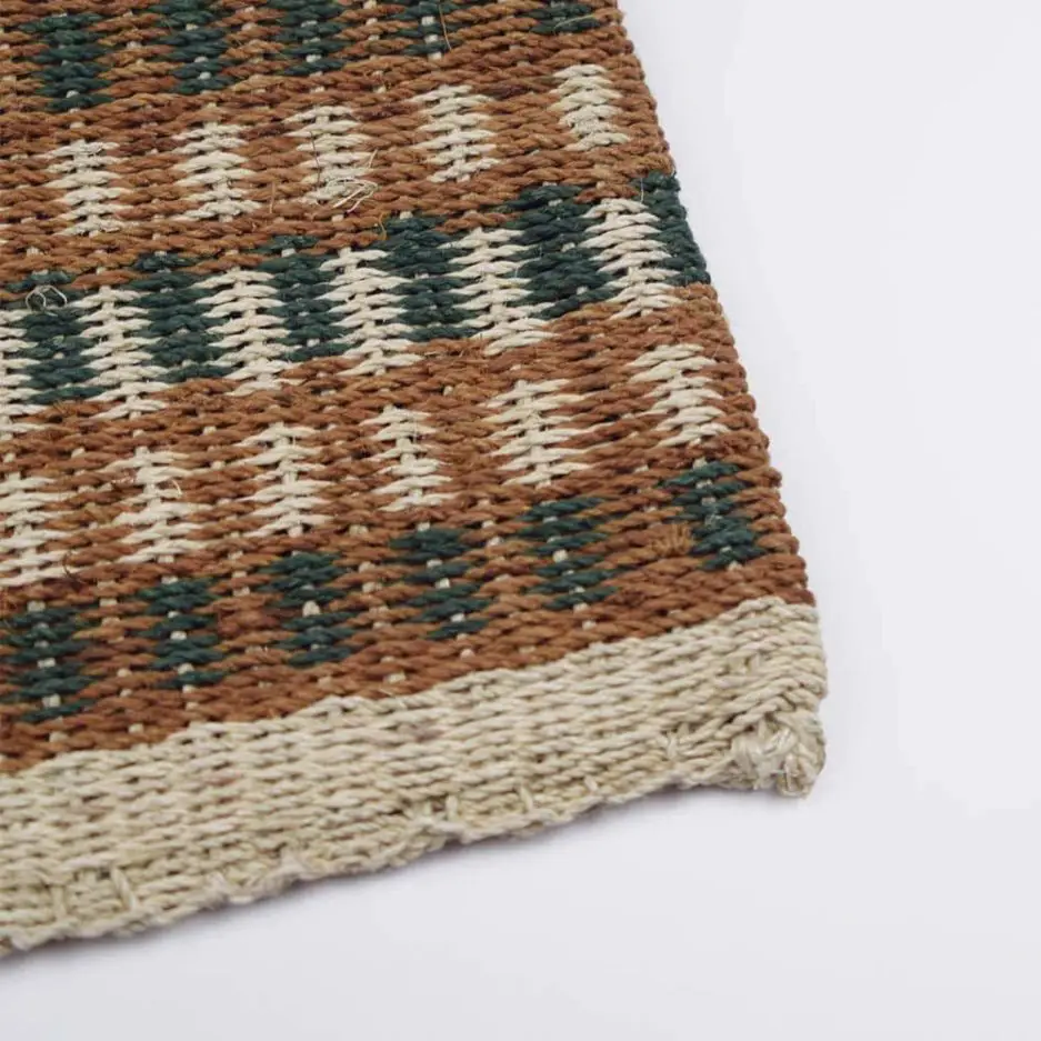 Trousse plate verte en chaguar Finca Home - Zoom