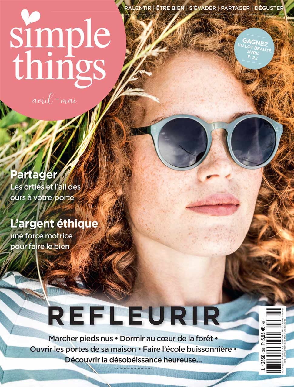 Couverture Simple Things Avril-Mai 2020