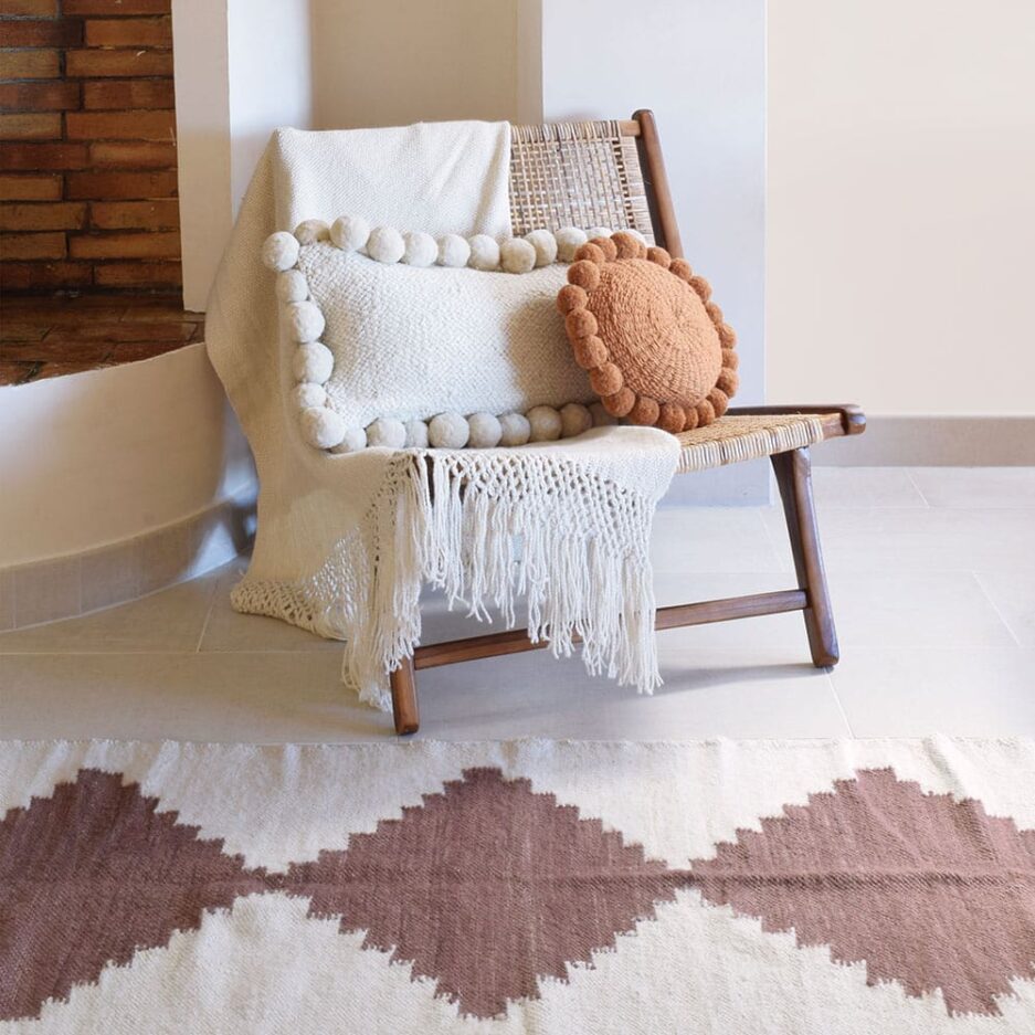 Tapis de couloir terracotta Finca Home