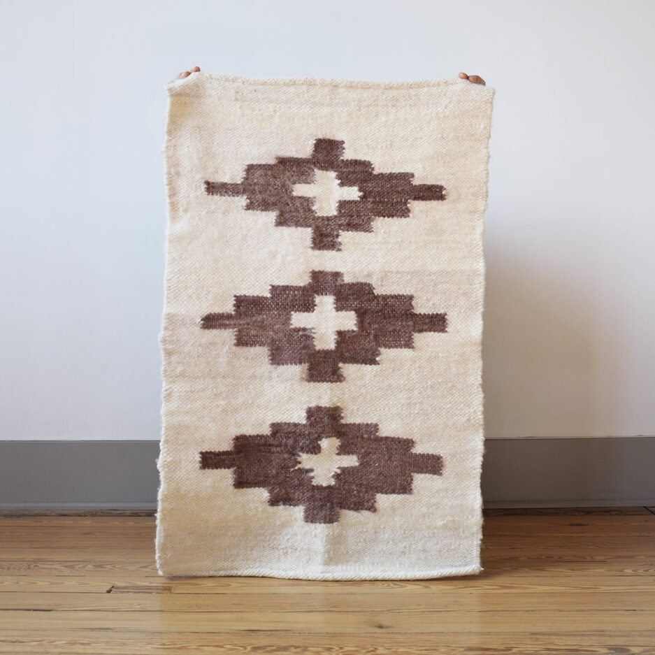 Mini tapis en laine santal Finca Home