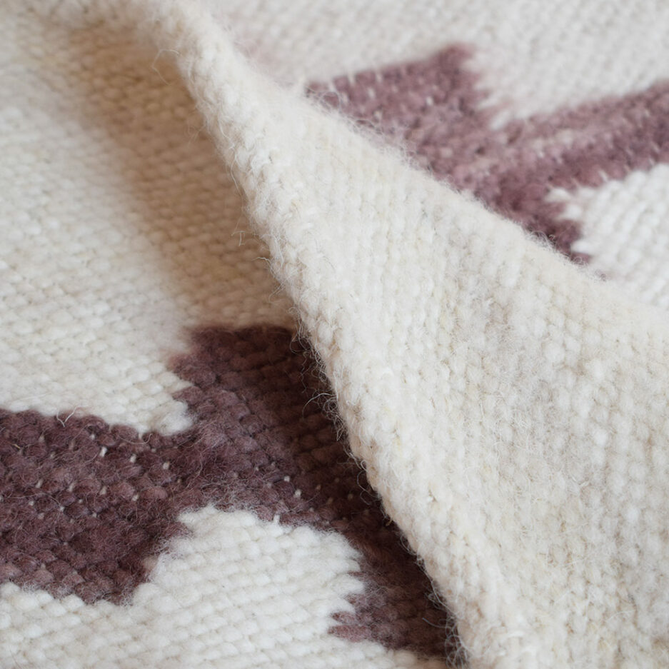 Mini tapis en laine santal Finca Home