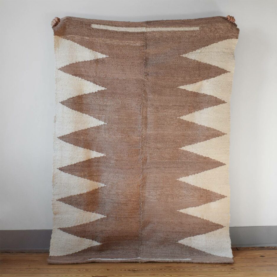 Tapis en laine cannelle Finca Home