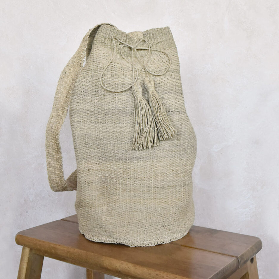 Sac bourse femme été ivoire Finca Home