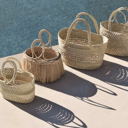 Panier tressé XL