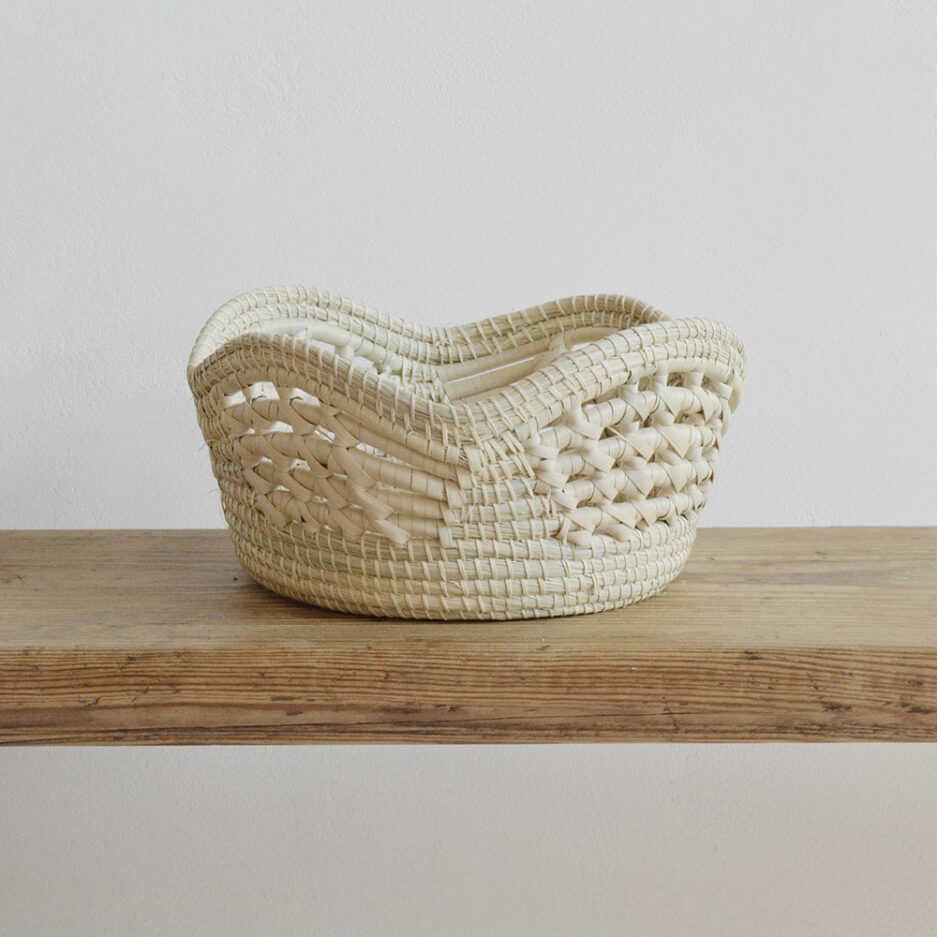 Petite coupelle tressée en palmier Finca Home