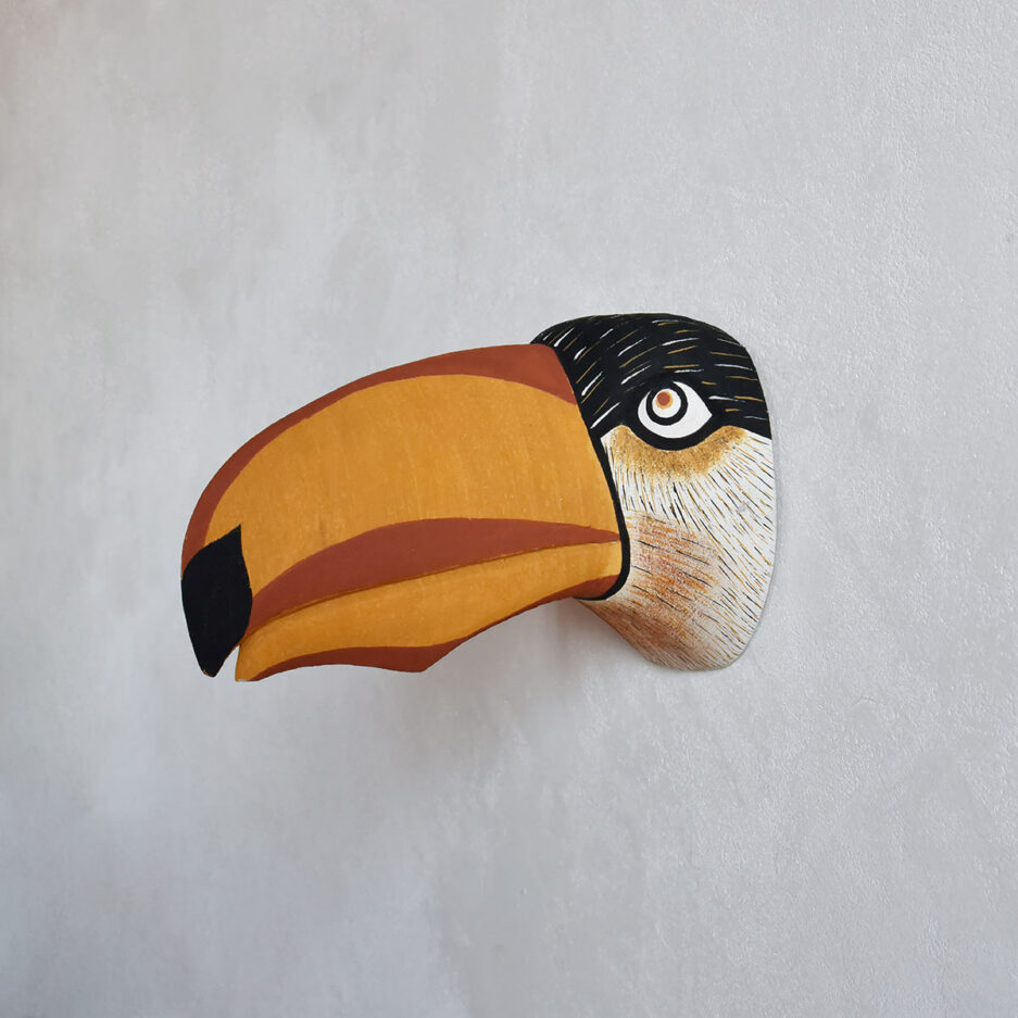 Trophée mural en bois tatou Finca Home