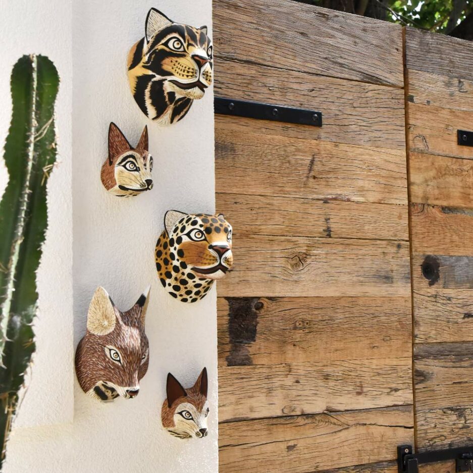 Sculptures animaux en bois Finca Home