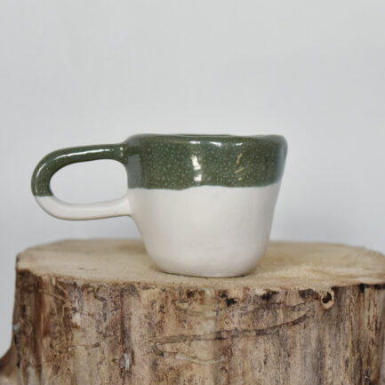 Mug en céramique vert
