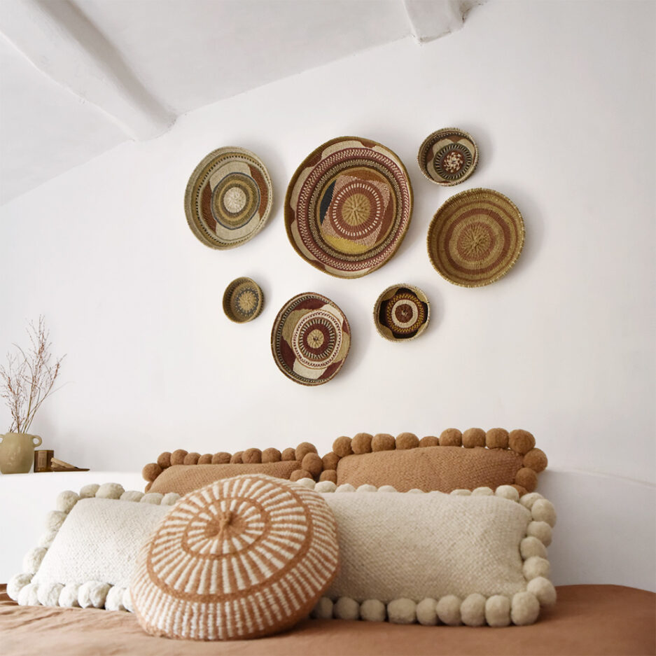Panier mural déco bohème chic Finca Home