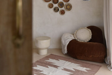 Tapis en laine fauve Finca Home