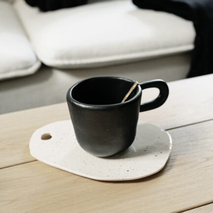 Mug en céramique noir