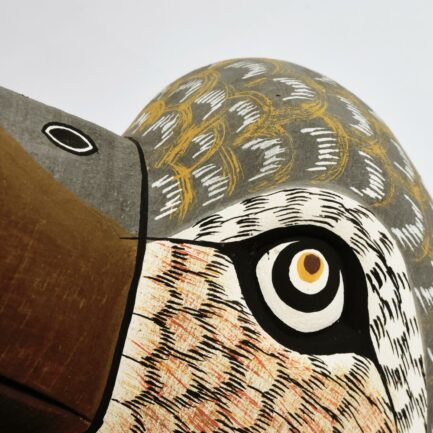 Masque Oiseau en bois