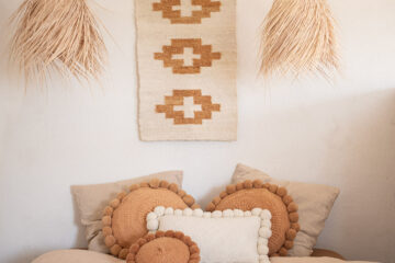 Mini tapis en laine miel Finca Home