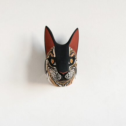 Masque Félin en bois