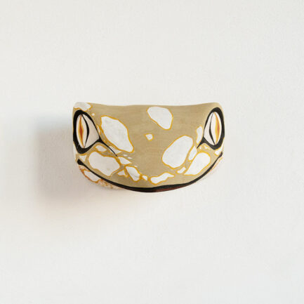 Masque Grenouille en bois