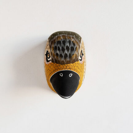 Masque Moineau en bois