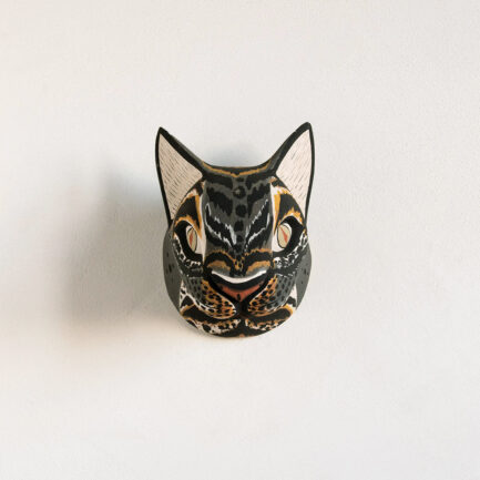 Masque petit Chat en bois
