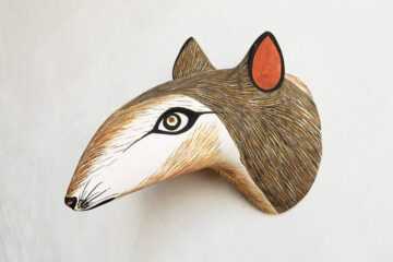 Trophée mural en bois tamandua Finca Home