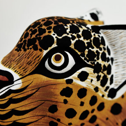 Masque Tigre en bois