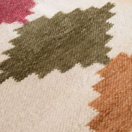 Tapis de couloir multicolore