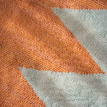 Tapis en laine mangue