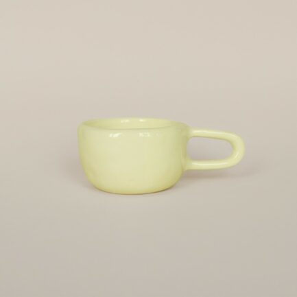 Tasse en céramique vanille
